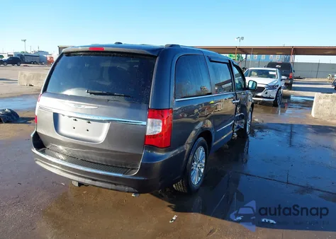 2014 Chrysler Town & Country Touring-L 30Th Anniversary from USA, damaged, VIN 2C4RC1CGXER303880